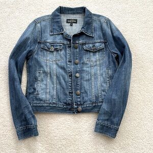 J crew denim Jean jacket.  Traditional style